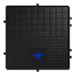 SMU Mustangs Heavy Duty Cargo Mat 31"x31", Blue Mustang