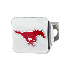 SMU Mustangs Hitch Cover - 3D Color Emblem