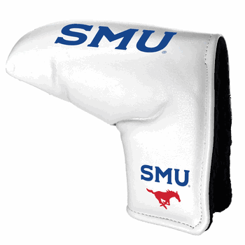 SMU Mustangs Tour Blade Putter Cover (White)