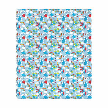 Smurfs Rainbow Smurfs Silk Touch Throw Blanket 40x50 Inches