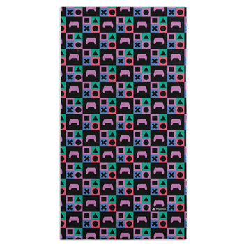 Sony PlayStation Controller Pattern Beach Towel 30x60 inches