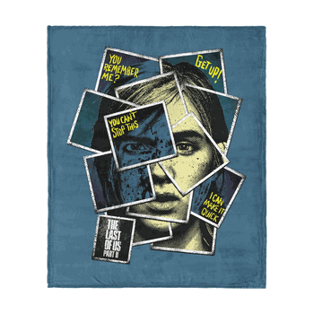 Sony The Last of Us Remember Me Silk Touch Throw Blanket 50x60 inches