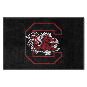 South Carolina 4X6 High-Traffic Mat with Durable Rubber Backing - Landscape Orientation