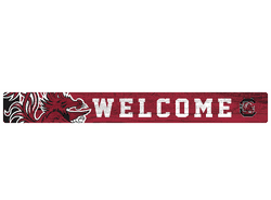 South Carolina Gamecocks 16in. Welcome Strip