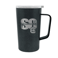 South Carolina Gamecocks 18oz Onyx Hustle Travel Mug