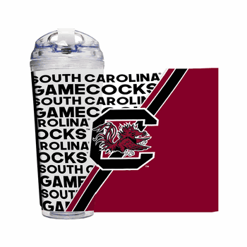South Carolina Gamecocks 24 Oz Hinged Lid Tumbler
