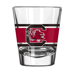South Carolina Gamecocks 2oz Stripe Shot Glass