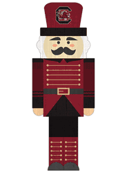 South Carolina Gamecocks 31" Nutcracker Leaner