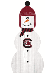 South Carolina Gamecocks 31" Snowman Leaner