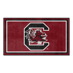 South Carolina Gamecocks 3ft. x 5ft. Plush Area Rug