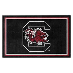 South Carolina Gamecocks 4ft. x 6ft. Plush Area Rug