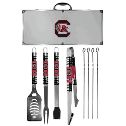 South Carolina Gamecocks 8 pc Tailgater BBQ Set