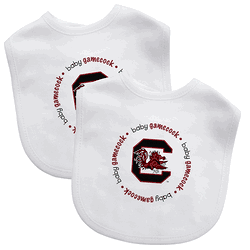South Carolina Gamecocks Baby Bibs 2-Pack