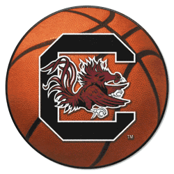 South Carolina Gamecocks Basketball Rug - 27in. Diameter