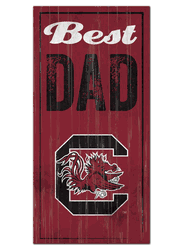 South Carolina Gamecocks Best Dad Sign