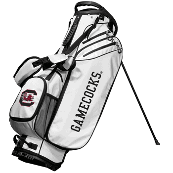 South Carolina Gamecocks Birdie Golf Stand Bag - White