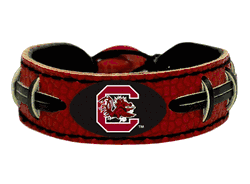 South Carolina Gamecocks Bracelet Team Color Football