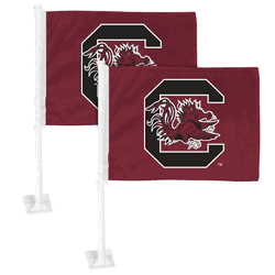 South Carolina Gamecocks Car Flag Large 1pc 11" x 14"
