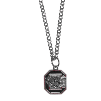 South Carolina Gamecocks Chain Necklace with Small Charm