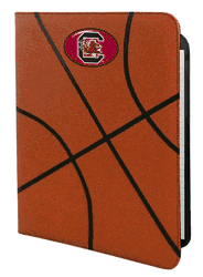 South Carolina Gamecocks Classic Basketballl Portfolio - 8.5 in x 11 in