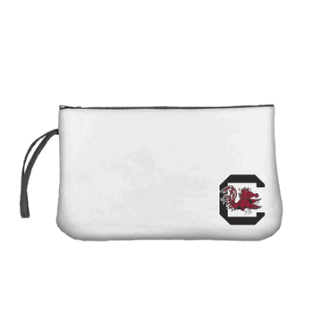 South Carolina Gamecocks Clear Wristlet