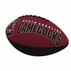 South Carolina Gamecocks Combo Logo Junior-Size Rubber Football