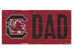South Carolina Gamecocks Dad Sign
