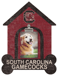 South Carolina Gamecocks Dog Bone House Clip Frame