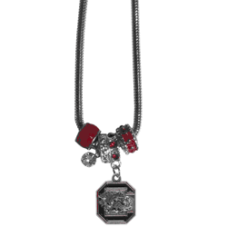 South Carolina Gamecocks Euro Bead Necklace
