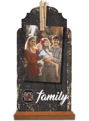 South Carolina Gamecocks Family Clothespin 6x12