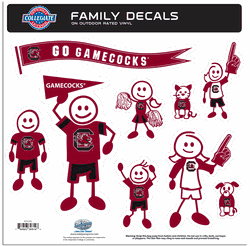 South Carolina Gamecocks Family Decal Set Large