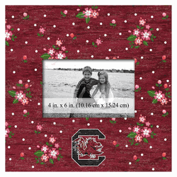 South Carolina Gamecocks Floral 10x10 Frame