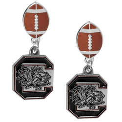 South Carolina Gamecocks Football Stud Earrings
