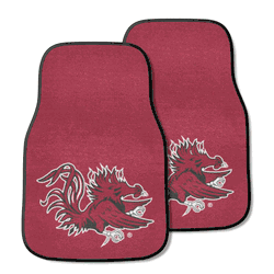 South Carolina Gamecocks Front Carpet Car Mat Set - 2 Pieces