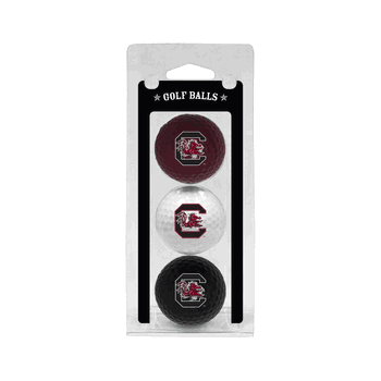 South Carolina Gamecocks Golf Balls - 3 Pack