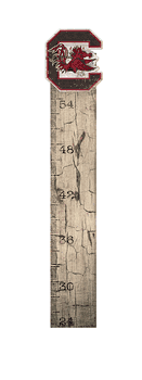 South Carolina Gamecocks Growth Chart Sign 6x36