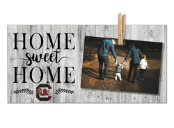South Carolina Gamecocks Home Sweet Home Clothespin 6x12