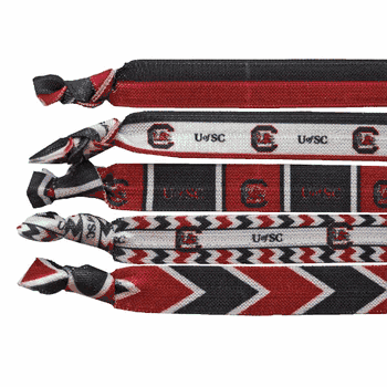 South Carolina Gamecocks Knotted Hair Tie