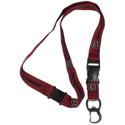 South Carolina Gamecocks Lanyard, Bottle Opener