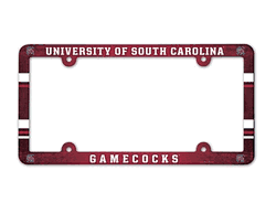 South Carolina Gamecocks License Plate Frame - Full Color
