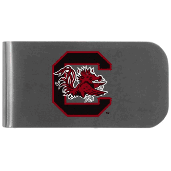 South Carolina Gamecocks Logo Bottle Opener Money Clip