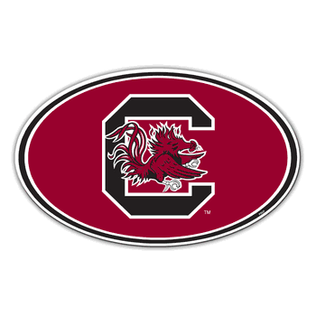 South Carolina Gamecocks Magnet Car Style 8 Inch CO