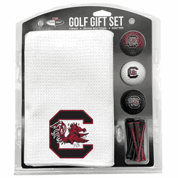 South Carolina Gamecocks Microfiber Towel Gift Set - 16 x 40 (White)