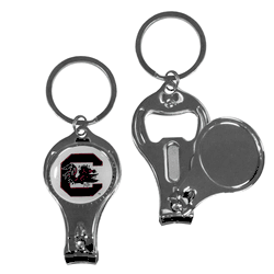 South Carolina Gamecocks Nail Care/Bottle Opener Key Chain