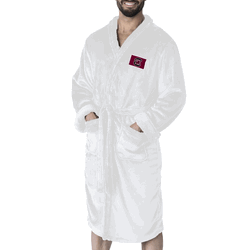 South Carolina Gamecocks NCAA White Out Silk Touch Robe Large/XLarge
