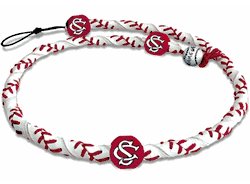 South Carolina Gamecocks Necklace Frozen Rope Classic Baseball CO