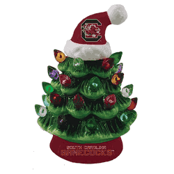 South Carolina Gamecocks Ornament Christmas Tree LED 4 Inch