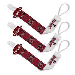 South Carolina Gamecocks Pacifier Clips