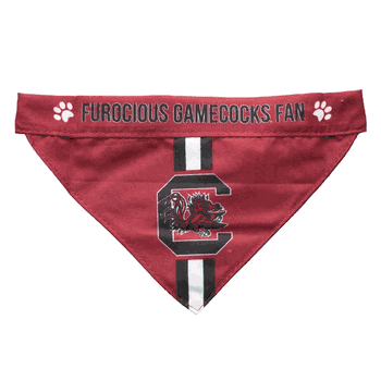 South Carolina Gamecocks Pet Bandana Medium