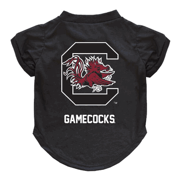 South Carolina Gamecocks Pet T-Shirt Extra Small
